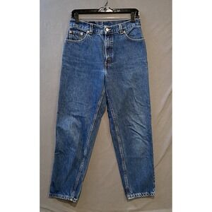 Vintage Levis 550 Jeans Womens 10 MIS S Blue Relaxed Fit Denim Pants Y2K 28x28